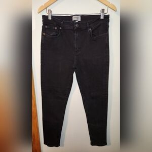 AGOLDE LA, Black Denim Skinny Jeans